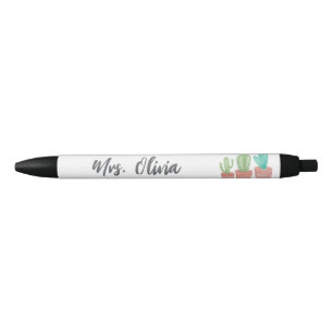 Noir Stylo personnalisé pour enseignant   Accessoire de