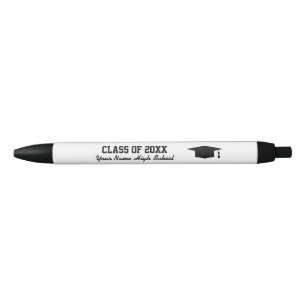 Noir Stylo personnalisé pour les faveurs de la fête d