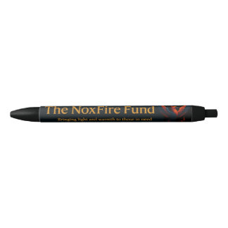 Noir Stylo pour le Fonds NoxFire - Écrivez avec style !