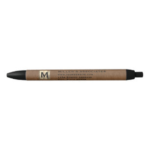 Noir Stylo promotionnel de luxe moderne