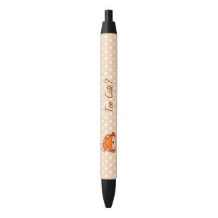 Noir Stylo Renard Rouge