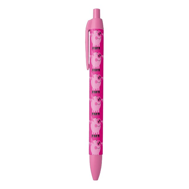 Noir Stylo rose de Piggies (Haut (Vertical))