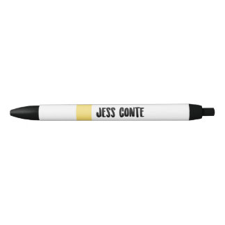 Noir Stylo simple de Jess Conte