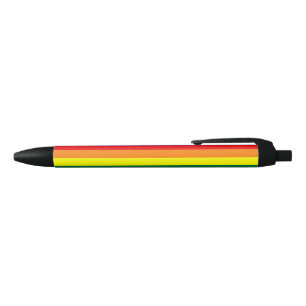 Noir Stylo solide V de rayure d'arc-en-ciel