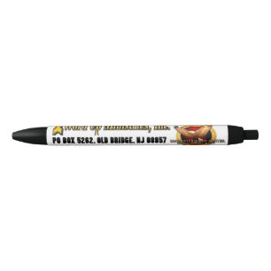 Noir Stylo universel de centre de mot