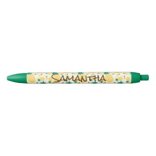 Noir Stylo vert ananas, encre noire