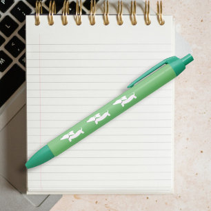 Noir Stylo vert de teckel