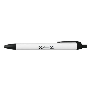 Noir Stylo Z -> X