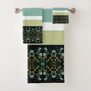 Noir Turquoise Et Blanc