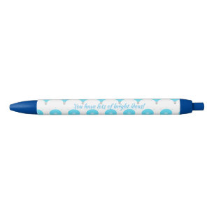 Noir Vous avez un bon nombre d'idées lumineuses, stylo