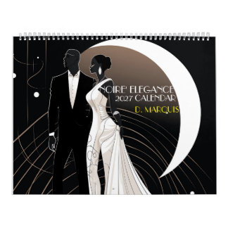 NOIRE' ELEGANCE 2027 Kalender