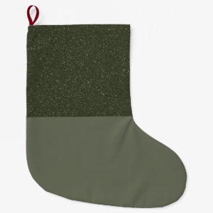 Noise Top Moss Green Custom Weihnachts-Strumpf Großer Weihnachtsstrumpf