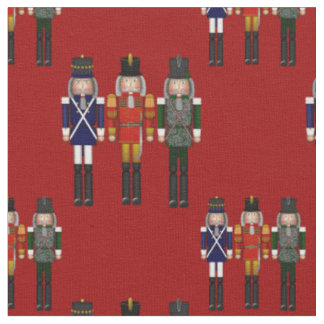 Noisette de Noël Trio tissu rouge