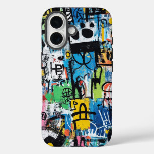 Noisy Lines Grafitti Inspiriert Art Phone Case
