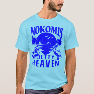 Nokomis Beach Florida - Jetty Heaven T-Shirt