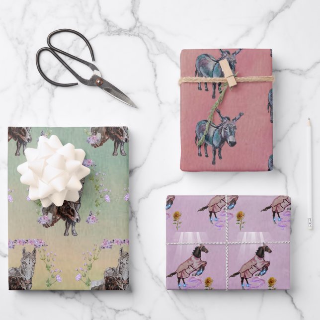 Nokomis Esther Jamie Geschenkpapier Set (Vorderseite)