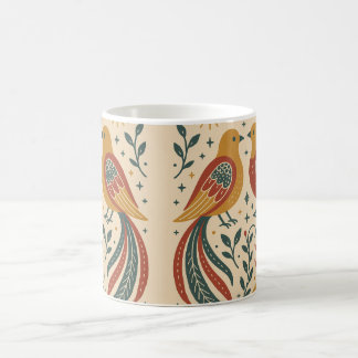 Nokshi Katha: Vogel (Pakhi) Kaffeetasse