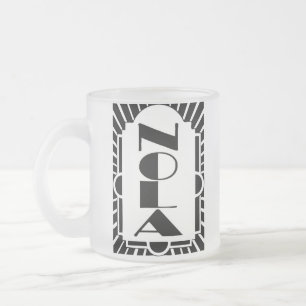 NOLA Art Decco Design, Mattglastasse
