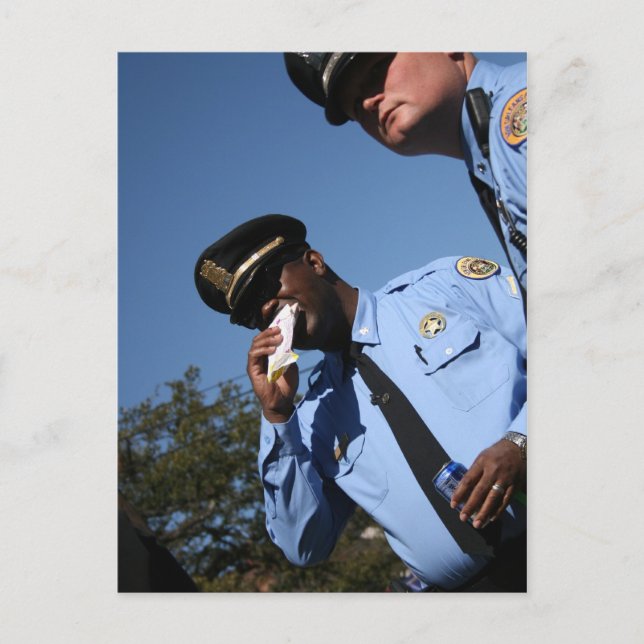 NOLA CopsPostcard Postkarte (Vorderseite)