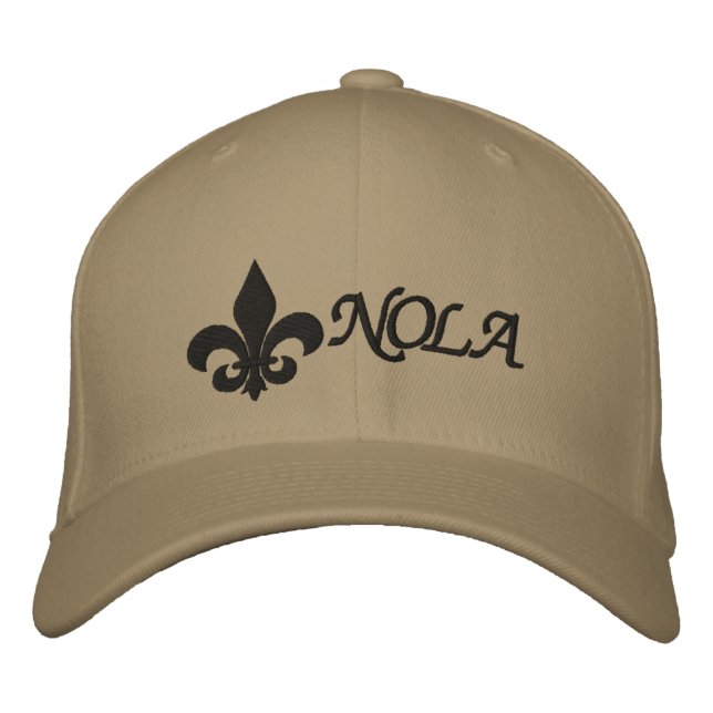 NOLA LILIE BESTICKTE KAPPE (Vorderseite)