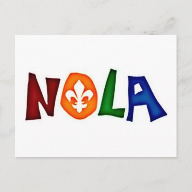 NOLA POSTKARTE (Vorderseite)