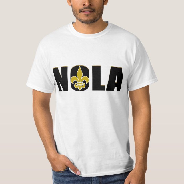 NOLA - T-shirt de la Nouvelle-Orléans (Devant)