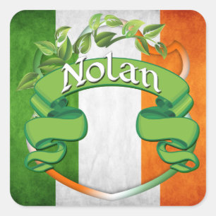 Nolan Quadratischer Aufkleber