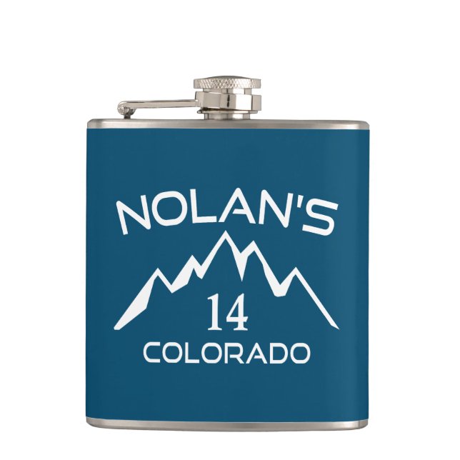 Nolans 14 Colorado Flachmann (Vorderseite)