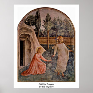 Noli ich Tangere durch Fra Angelico Poster