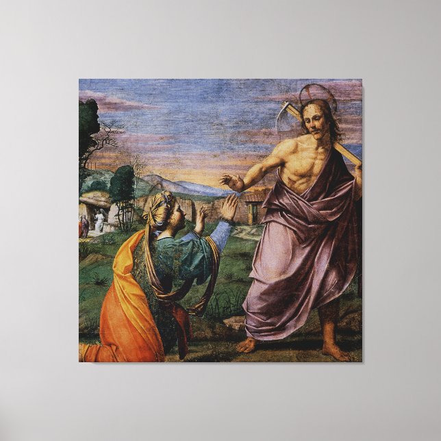 Noli Mi Tangere von Franciabigio Leinwanddruck (Vorderseite)