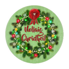 Nollaig Chridheil Scottish Christmas Schneidebrett