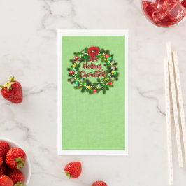 Nollaig Chridheil Scottish Christmas Serviette