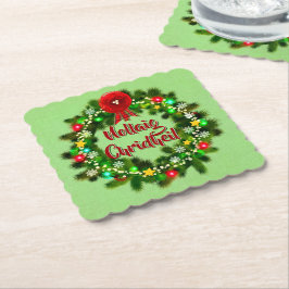 Nollaig Chridheil Scottish Christmas Untersetzer