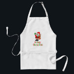 Nollaig Shona Duit Irish Christmas Santa Schürze<br><div class="desc">Nollaig Shona Duit Irish Christmas Santa apron. Say "Merry Christmas" in Irish with this cute, cartoon Santa apron. It's perfect for any Irish kitchen and household during the holidays. Add some Christmas spirit and celebrate your Irish heritage with this cute kitchen gift.</div>