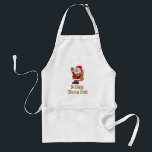 Nollaig Shona Duit Irish Christmas Santa Schürze<br><div class="desc">Nollaig Shona Duit Irish Christmas Santa apron. Say "Merry Christmas" in Irish with this cute,  cartoon Santa apron. It's perfect for any Irish kitchen and household during the holidays. Add some Christmas spirit and celebrate your Irish heritage with this cute kitchen gift.</div>