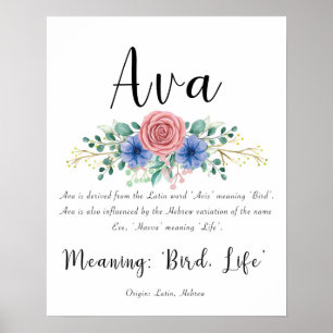 Nom Ava Signification Impression