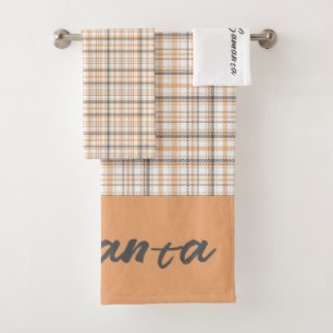 Nom beige géométrique vintage