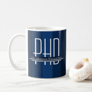 Nom Blue Graduate PhD Coffee Mug
