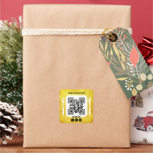 nom commercial code qr autocollant