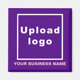 Nom commercial et logo Purple Carré Magnet