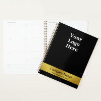 Nom commercial Livre de rendez-vous Gold et Black 