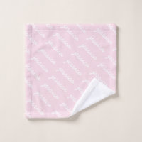 Nom cursif rose de votre nom