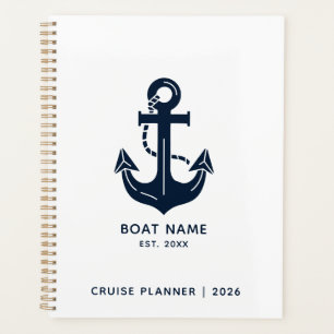 Nom de bateau bleu marine nautique Ancre