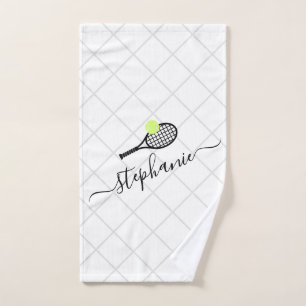 Nom de calligraphie de tennis personnalisé