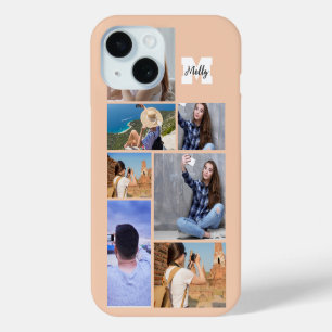 Nom de collection 7 photos moderne Monogram coque 