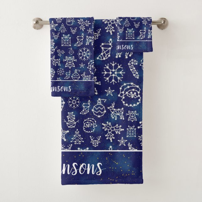 Nom de famille de constellations de saison de Noël (En situation)
