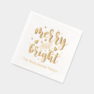 Nom de famille de typographie Merry and Bright