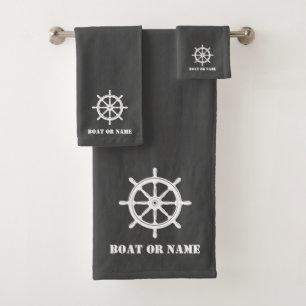 Nom de famille ou bateau Navire nautique Roue Helm