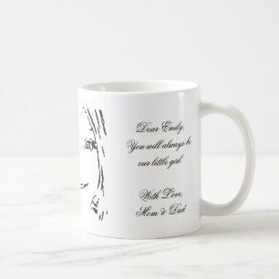 Nom de fille Emily Typography Mug