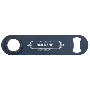 Nom de la barre de monogramme personnalisée, Date 